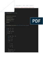 program 1 - Bresenham's Line Drawing Algorithm: / To Compile GCC Lab - Name.c - LGL - lGLU - Lglut