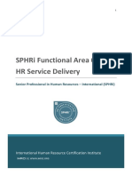 HR Service Delivery SPHRi PDF