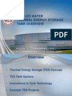 Chilled Water Thermal Energy Storage Tank Overview: Micah J. Somarriba, P.E