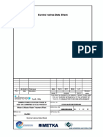 Control Valves Data Sheet: K9 S.P.A. - Italy