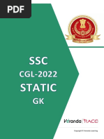 SSC CGL - Static GK