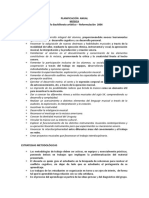 Planificación Anual 6º