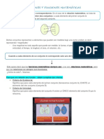 Relaciones y Funciones Matemáticas