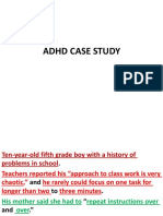 Adhd Case Study