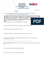 I. Leading or Loading Question?: Questions