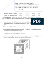 Examen Nivel3 Gauss 2013