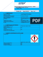 FISPQ Urca Detergente em Po