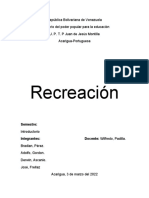 Recreacion en Educación Física