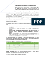 Análisis de Caso Sobre Administración Del Estrés en Las Organizaciones