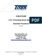 2-3/4" Perforating Shock Absorber Assembly Procedures