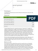 What Is Double Diagonal Spread - Fidelity