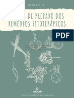 Livro Digital - Modos de Preparo Dos Remédios Fitoterápicos