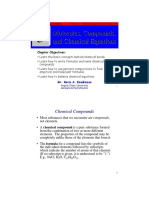 Molecules, Compounds, and Chemical Equations