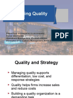 Managing Quality