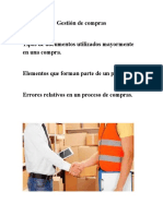 Gestión de Compras