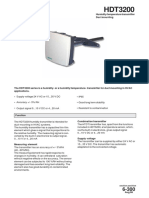 Humidity/temperature Transmitter Duct Mounting