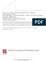 Sage Publications, Ltd. BMS: Bulletin of Sociological Methodology / Bulletin de Méthodologie Sociologique