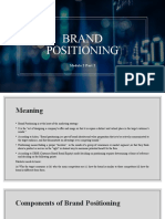 Brand Positioning Module 2 Part 2