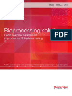 Bioprocessing Solutions: Rapid Analytical Solutions For In-Process and Lot-Release Testing