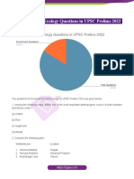 Environment & Ecology Questions in UPSC Prelims 2022