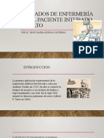 Cuidados de Enfermería en El Paciente Intubado Adulto