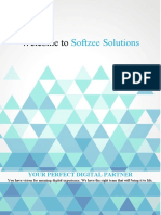 Welcome To: Softzee Solutions P