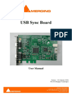 USBSync Board User Manual