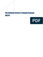 The National Service Training Program2