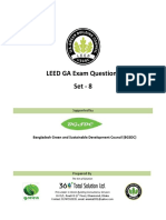 LEED GA Exam Questions Set 8