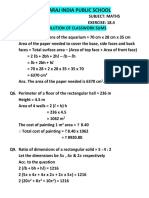 Mensuration (18.4)