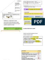 Actividad Resuelto Comunicación y Matematica Ficha de Trabajo