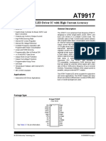 AT9917 Automotive LED Driver IC With High Current Accuracy Data Sheet 20005557A