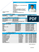 Curriculum Vitae: Personal Data