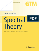 Vdoc - Pub Spectral Theory Basic Concepts and Applications