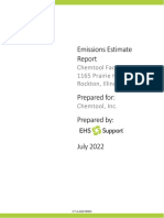 Chemtool Contaminants Report