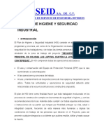 Plan de Seguridad Industrial