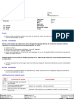 Conector de Diagnostico Del Daewo Matiz