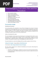 Evacuations and Emergency Plan - 8