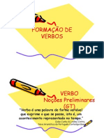 Formação de Verbos - Grupo 1