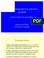 Linear+Consecutive K Out of N+systems