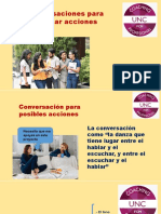 Conversaciones para Coordinar Acciones Power