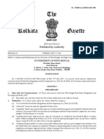 Gazette Copy of West Bengal Real Estate Regulationand Development Rules 2021