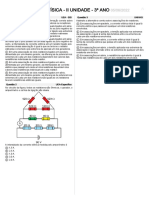 Provão Enem de Física - Ii Unidade - 3º Ano