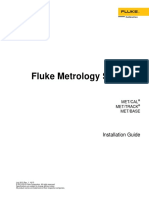 Fluke Metrology Software: Installation Guide