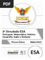 Os 1345-22-3º Simulado - Esa