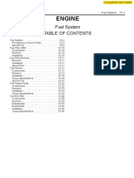 Engine: Fuel System