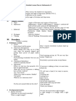 A Detailed Lesson Plan in Mathematics 9 To Demo