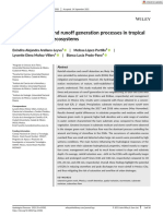 Hydrological Processes - 2021 - Arellano Leyva - Rainfall Retention and Runoff Generation Processes in Tropical Mature