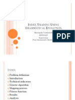 Index Trading Using Grammatical Evolution