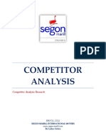 Competitor Analysis Research